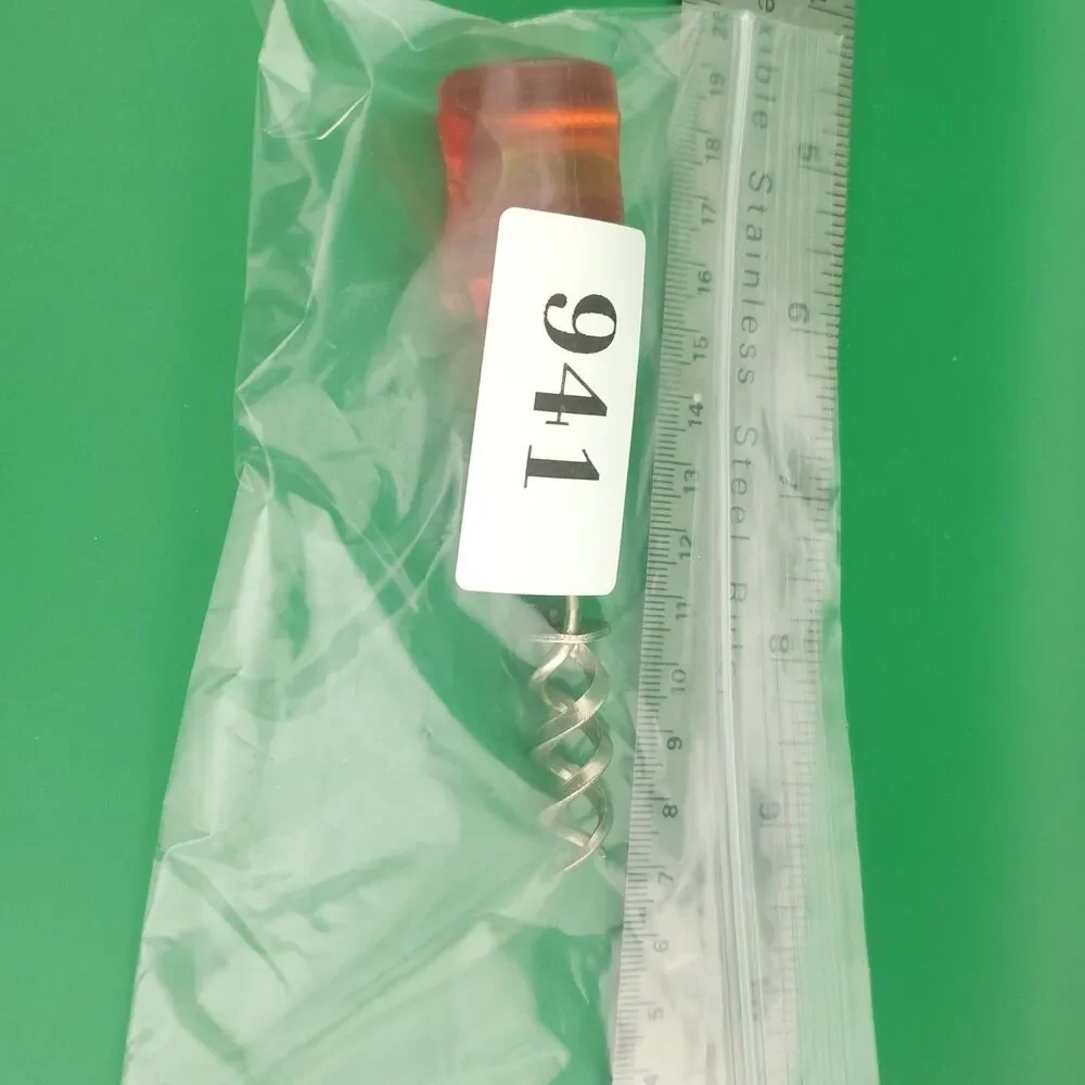 Swiss made SCHWEIZ MAXRAM twin corkscrew Travel Double Orange Missing Cover